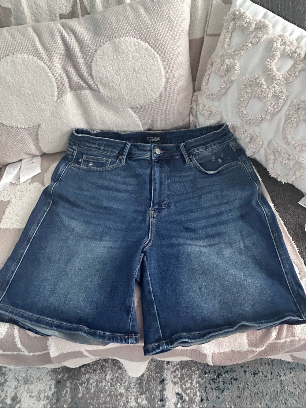Judy Blue Indigo High-Rise Denim Shorts